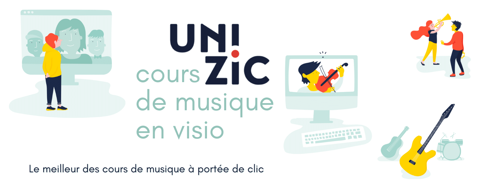 Unizic La Plateforme De Cours De Musique En Ligne