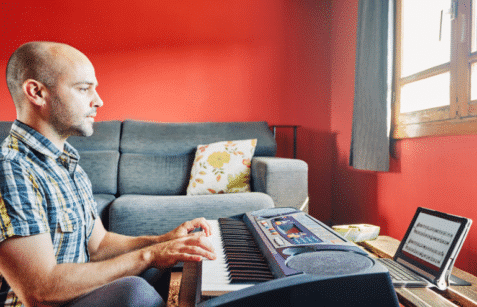 cours de piano en ligne unizic