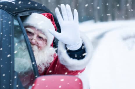 trajets en voiture père noël unizic